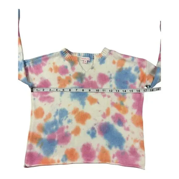 Design History Tie-Dye Sweater - Girls' Size MediumPink/Blue/ Orange Pastel - Picture 8 of 11